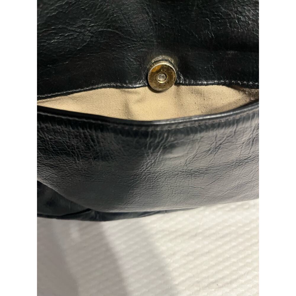 Coronado Leather Co Black Leather Concealed Carry Purse Shoulder Bag - Picture 10 of 13